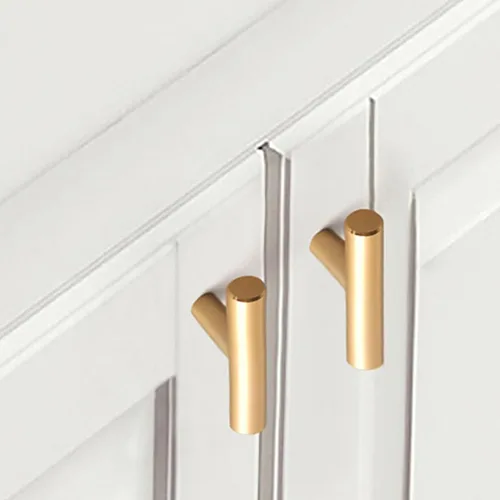 Miniatura 7 de Paquete de 24 pomos para gabinete, tiradores de gabinete con barra en T, manijas modernas para cajones de cocina, accesorios de gabinete