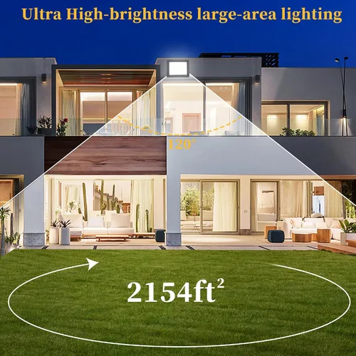Miniatura 3 de Paquete de 4 luces de inundación LED de 100 W, luces de seguridad superbrillantes de 11000 LM, luz de inundación impermeable IP66 para exteriores