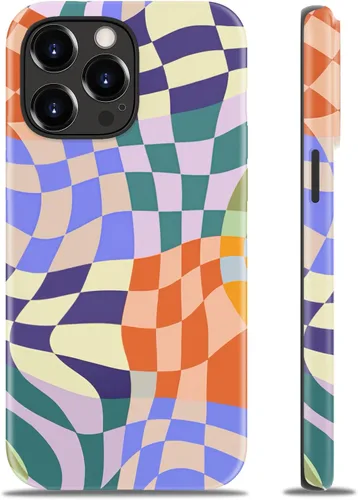 Miniatura 146 de Goodon para iPhone 17 Pro, Funda Estética de Gato Negro y Niña Naranja, Compatible con Magsafe, Funda Protectora Retro Única y Moderna de Silicona