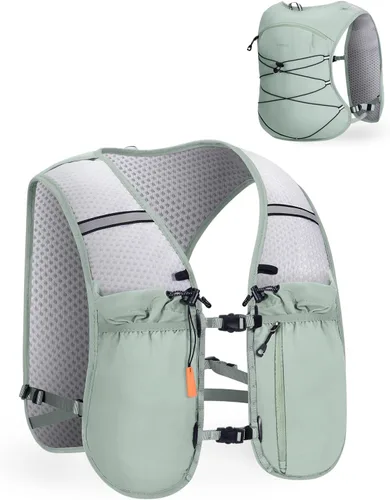 Miniatura 13 de ECOHUB Mochila de hidratación para correr, mochila ligera de hidratación para senderismo, ciclismo, maratón, mochila para mujeres y hombres
