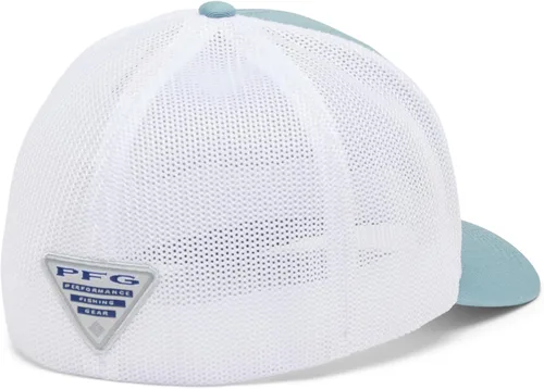 Miniatura 724 de Columbia - Gorra de malla con bandera con árboles unisex para adultos, corona alta
