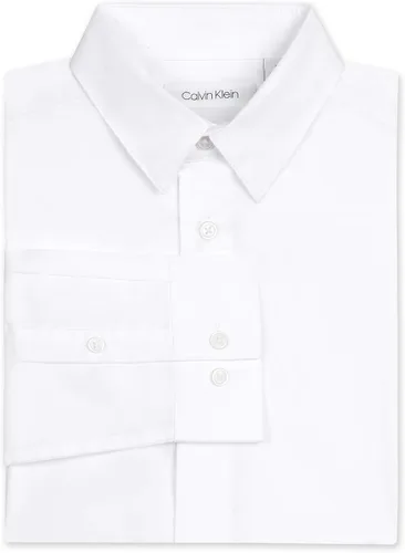 Miniatura 4 de Calvin Klein Camisa de satén de manga larga para niño