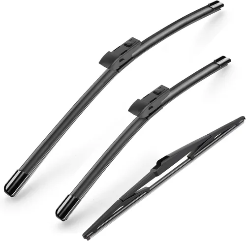 Miniatura 13 de Limpiaparabrisas Premium de 21" + 19" para Parabrisas, Todas las Estaciones, Duraderas, Estables y Silenciosas, Láminas Limpiaparabrisas