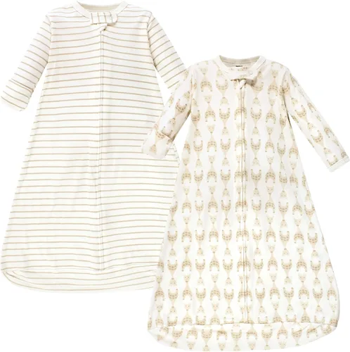 Miniatura 67 de Hudson Baby Saco de dormir unisex de algodón con manga larga para bebé, saco, manta Toile