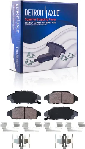 Miniatura 135 de Detroit Axle - Pastillas de freno traseras para Kia Sportage 2017-2022, Hyundai Tucson 2016-2021, pastillas de freno de cerámica 2018 2019 2020