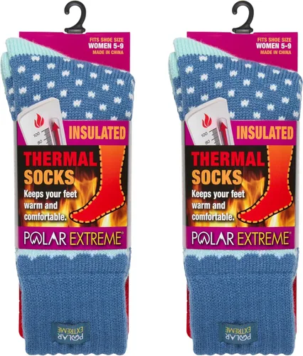 Miniatura 16 de Polar Extreme Calcetines térmicos de senderismo – acolchados, aislados, cálidos para botas, mujeres y hombres, talla única para la mayoría de 4-10