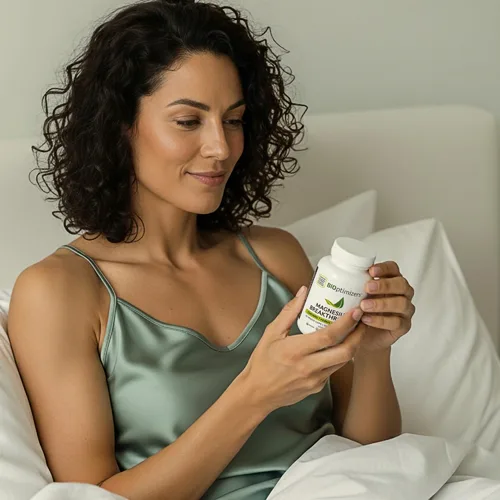 Miniatura 7 de BIOptimizers Suplemento Magnesium Breakthrough con 500mg - 7 Formas de Magnesio: Glicinato, Malato, Citrato y Más - Apoyo Natural para el Sueño