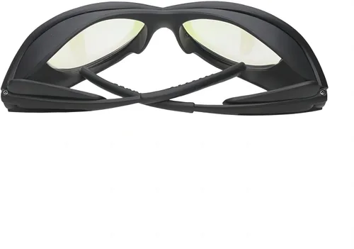 Miniatura 3 de MCWlaser Gafas de seguridad láser 1064nm para grabador láser de fibra YAG - tipo reflectante, OD5+, 940-1100nm