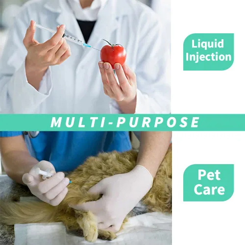 Miniatura 3 de 50 paquetes de jeringuillas desechables de 3 ml con aguja 23Ga de 1.0 pulgada, jeringuillas con bloqueo Luer, envueltas y esterilizadas Paquete de 50