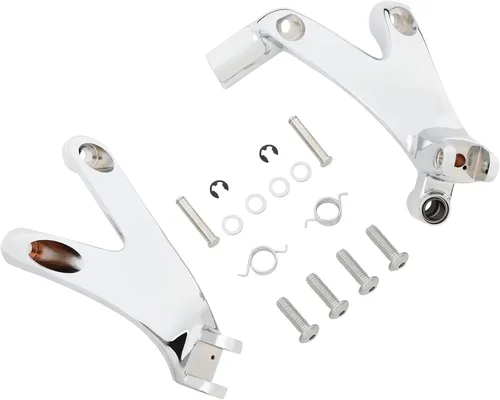 Miniatura 2 de TCT-MOTORPARTS Soportes de control delantero cromados para Harley Sport Glide Breakout 2018-2025