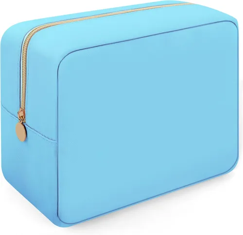 Miniatura 7 de XSUIOY Bolsa de maquillaje de viaje para bolso, bonita bolsa de maquillaje preparada para cosméticos, bolsa organizadora para mujeres, bolsa