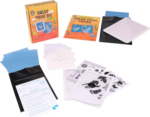 Miniatura 8 de Toysmith Outdoor Discovery - Kit de papel de impresión solar para niños, incluye 36 hojas de papel de impresión solar, plantillas y marcos, regalo