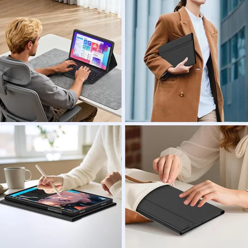 Miniatura 7 de MMK Funda para Galaxy Tab A11 con teclado (11 pulgadas 2025, SM-X230, SM-X236B), compatible con Galaxy Tab A9 Plus funda con teclado