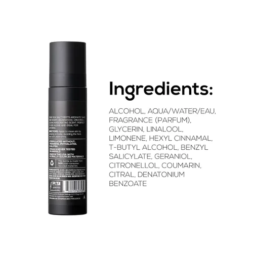 Miniatura 5 de MARLOWE. Spray corporal para hombres, 4.5 onzas, espray de colonia fresca de larga duración para confianza diaria, fragancia fresca y vigorizante