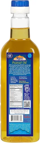 Miniatura 9 de Rani Aceite de maní 16.9 onzas (16.9 fl oz) prensado en frío 100% natural Sin OMG Kosher Vegano Sin gluten