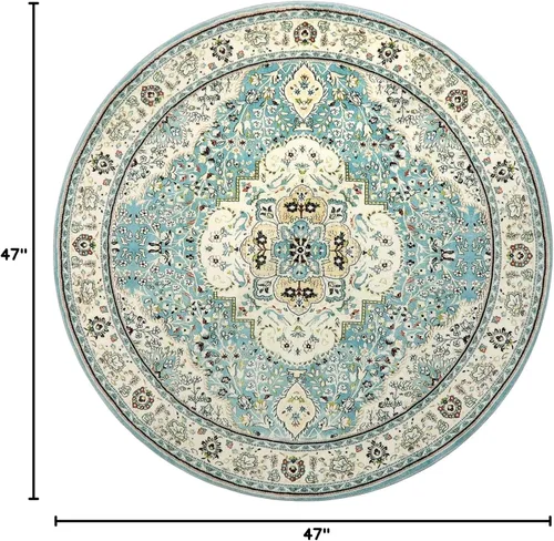 Miniatura 68 de Lahome Alfombra Bohemia Tribal Lavable de 3 x 5, Alfombras Antideslizantes para Entrada, Dormitorio, Sala de Estar, Vintage, Ultra Suave, No