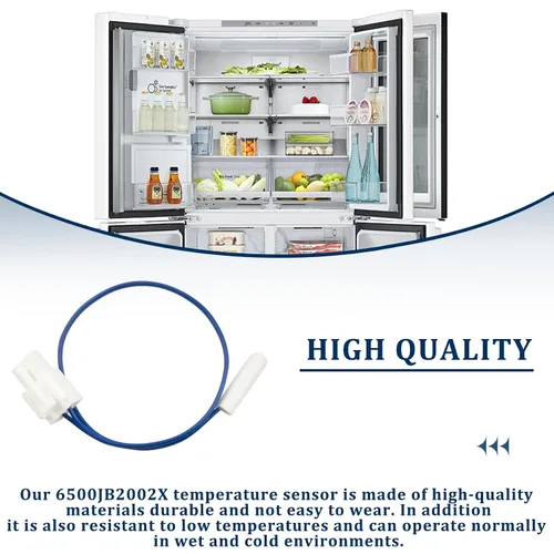 Miniatura 3 de Termistor NTC del sensor de temperatura ambiente del refrigerador 6500JB2002X Compatible con refrigerador congelador inferior LG Kenmore serie