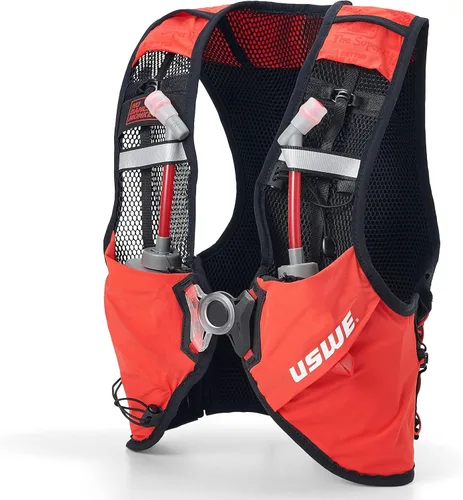 Miniatura 15 de USWE Pace - Mochila de hidratación para correr con 2 x 16.9 fl oz UltraFlask, mochila para hombre y mujer