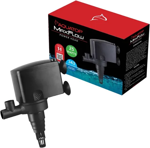 Miniatura 9 de Aquatop MaxFlow 211 GPH - Cabezal sumergible para acuario - Bomba de agua de alto rendimiento - Silencioso y eficiente - Ideal para acuarios de agua