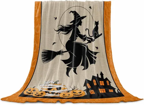Miniatura 59 de Mantas de Tiro de Muñeco de Nieve de Navidad, Manta de Vellón Suave de Vacaciones de Invierno Decorativa para Hogar Sofá Sillón Silla Sala de Estar