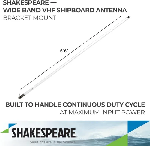 Miniatura 2 de Shakespeare Antena VHF 136-174 MHz de banda ancha de 6' 5