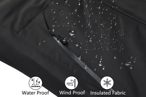 Miniatura 5 de MOERDENG Women's Waterproof Ski Jacket Warm Winter Snow Coat Mountain Windbreaker Hooded Raincoat Jacket