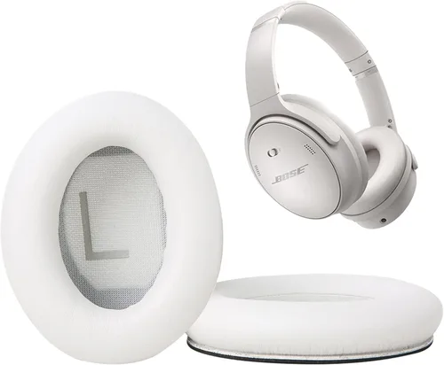 Miniatura 37 de Almohadillas para los oídos para Bose QuietComfort 45 QC45 QC35 ii QC35, cojines de cuero de piel de cordero para auriculares profesionales, QC45