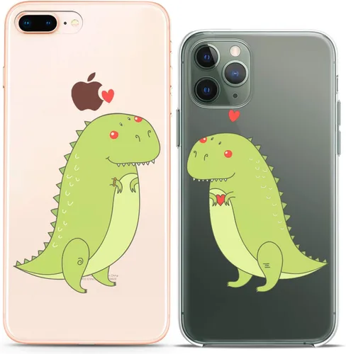 Miniatura 13 de Fundas a juego para parejas compatibles con iPhone 15 14 13 12 11 Pro Max Mini Xs 6s 8 Plus 7 Xr 10 SE 5 papas fritas transparente comida chatarra