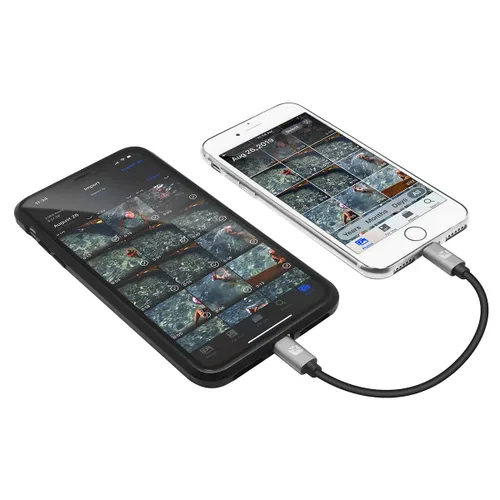 Miniatura 17 de Cable USB C DAC OTG de 0.5 pies para iPhone13/iPad8/iPod, núcleo de cobre sin oxígeno, iOS15 a tipo C macho adaptador para amplificador, Fiio BTR 5