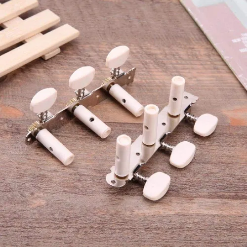 Miniatura 4 de 1 par izquierda derecha 3L3R Guitarra profesional guitarra clásica cuerdas tuning clavijas cabezas de máquina afinadores llaves piezas piezas