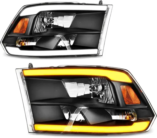 Miniatura 14 de AUTOSAVER88: Montaje de faros delanteros compatible con Dodge Ram 1500 2009-2018/Dodge Ram 2500 3500 2010-2018/Ram 1500 Classic 2019-2022