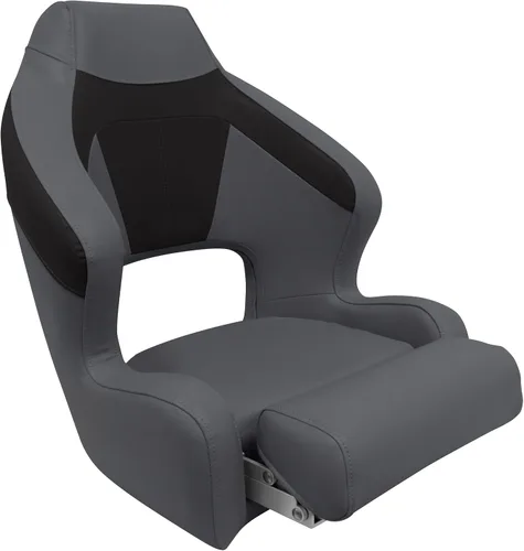 Miniatura 7 de Wise BM3338-986 Premier Series Pontoon XL - Asiento de cubo con soporte abatible, platino/Spectra azul marino/cobalto