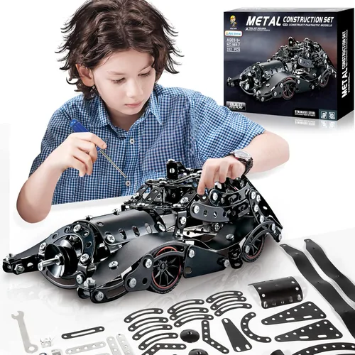 Juegos de erectores para niños de 8, 9, 10, 11, 12 a 16 años y mayores, 332 piezas de Batman modelo de coche para niños de 8 a 12 años en adelante,