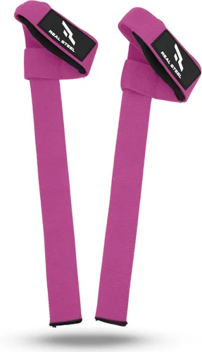 Miniatura 9 de Correas de muñeca de acero real para levantamiento de pesas, culturismo, levantamiento de potencia, entrenamiento de fuerza y peso muerto, neopreno