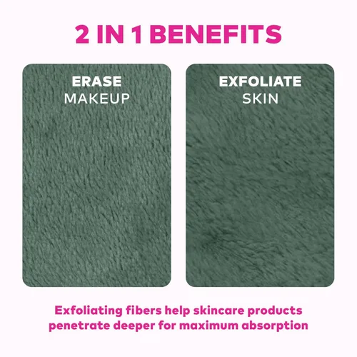 Miniatura 6 de El juego original de 7 días de MakeUp Eraser borra todo el maquillaje con solo agua, incluyendo rímel impermeable, delineador de ojos, base, lápiz