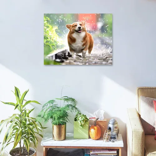 Miniatura 2 de Impresión personalizada de foto a lienzo – Impresiones en lienzo con tus fotos en arte de pared personalizado para dormitorio, sala de estar, boda