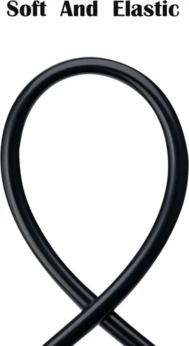 Miniatura 4 de Eastrans 1/4" de diámetro interior Tubo de silicona, mangueras de silicona pura flexibles de grado alimenticio de 1/4" de diámetro interior x 3/8