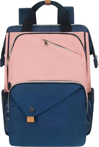 Miniatura 8 de Hap Tim - Mochila para Laptop, Mochila de Viaje para Mujer, Mochila de Trabajo, Verde Negro, Grande, Mochilas de viaje