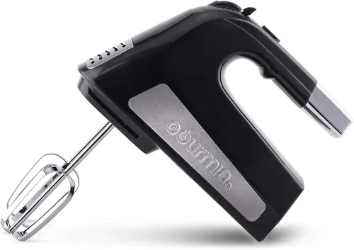 Gourmia GHM2530 Mezclador de mano eléctrico iluminador con 6 velocidades + modo turbo - Potente motor de 300 vatios - Foco LED integrado - Incluye