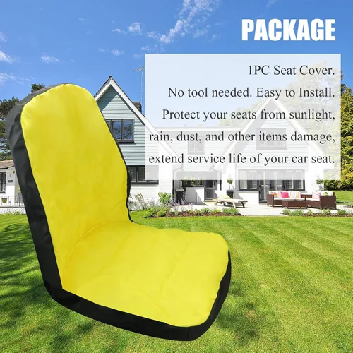 Miniatura 6 de John Deere Seat Protect Cover - Compatible con tractor 3E, 3R, 4M y 1023E