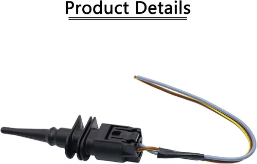 Miniatura 4 de Sensor de temperatura del aire ambiente exterior y conector con cable 65816905133 65816905050 Compatible con BMW 128i 323i 325i 328i 330Ci 528i 530i