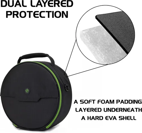 Miniatura 5 de ENHANCE Funda de auriculares portátil para auriculares con cable e inalámbricos, funda universal para auriculares compatible con Xbox, Beats, Bose