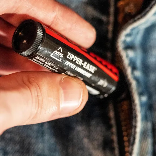 Miniatura 5 de Lubricante en cera AGS Zipper-Ease para cremalleras atascadas – Bálsamo de deslizamiento fácil y sin desorden para chaquetas, abrigos, mochilas