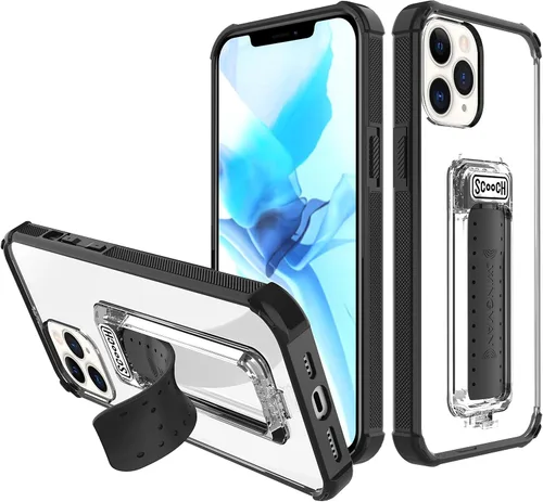 Miniatura 73 de Scooch® para iPhone 15 Pro Max Funda con Soporte, Funda Kickstand Wingman 5-en-1, Protección contra Caídas de Grado Militar, Kickstand Desplegable