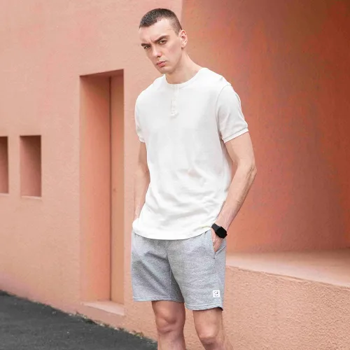 Miniatura 4 de maamgic Pantalones cortos deportivos para hombre de 7 pulgadas por encima de la rodilla, pantalones cortos de gimnasio con bolsillos con cremallera