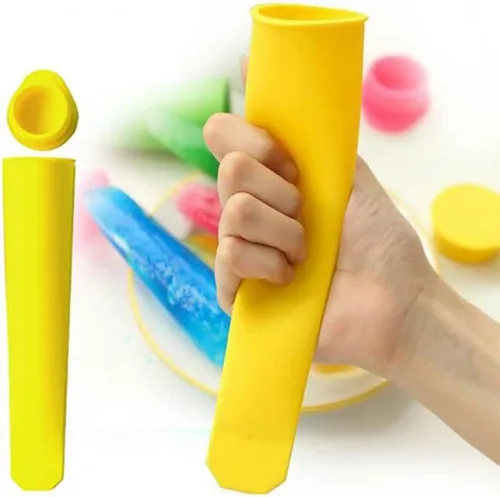 Miniatura 4 de SEIWEI Molde de silicona para paletas de helado, 5 piezas, bolsa de paletas para helados, fabricante de moldes para paletas de hielo con tapa
