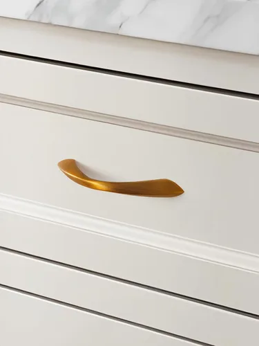 Miniatura 4 de Paquete de 2 tiradores de gabinete de latón antiguo de 3 pulgadas con asas retorcidas en arco, accesorios para cajones de cocina, armarios de baño