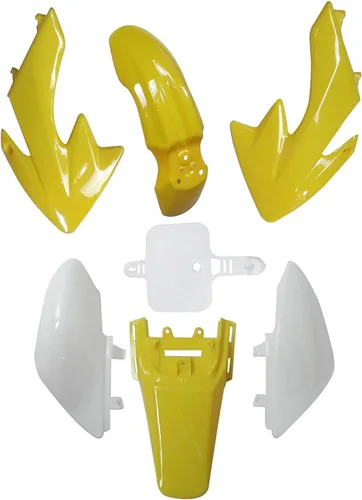 Miniatura 8 de Kit de carenado de plástico Guardabarros para CRF XR XR50 CRF50 110cc 125cc Pit Dirt Bike (blanco)