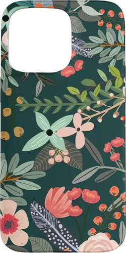 Miniatura 30 de Funda con diseño floral botánico de jardín colorido para iPhone 13