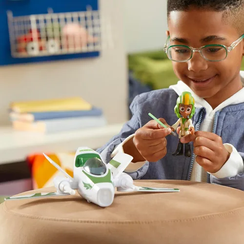 Miniatura 11 de Star Wars: Young Jedi Adventures Jedi Pilot Kai Brightstar, figura de acción a escala de 4 pulgadas, juguetes, juguetes preescolares para niños